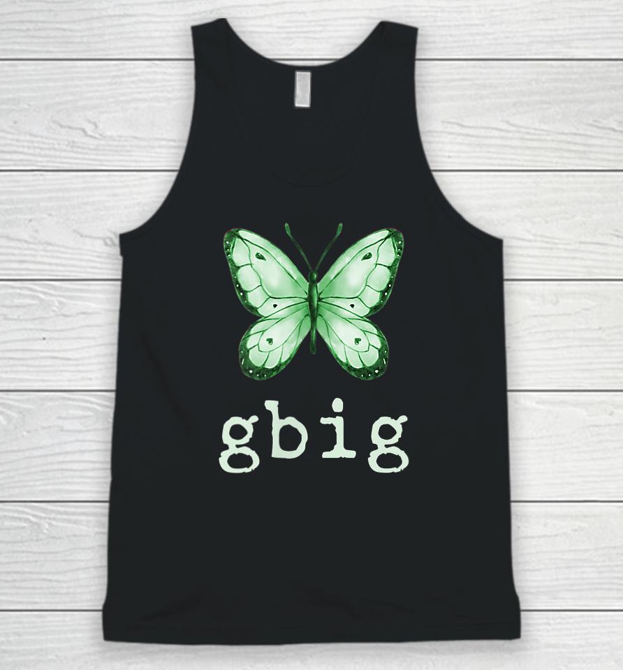 Gbig Butterfly Sorority Reveal Big Little For Lil Sister Unisex Tank Top