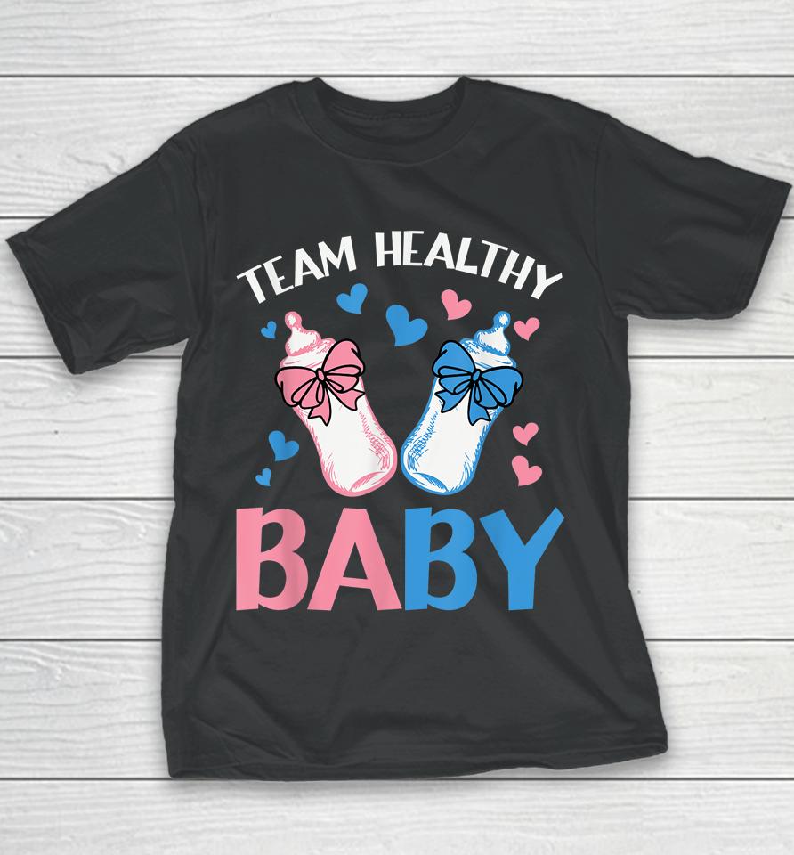 Gender Reveal Party Team Healthy Baby Youth T-Shirt