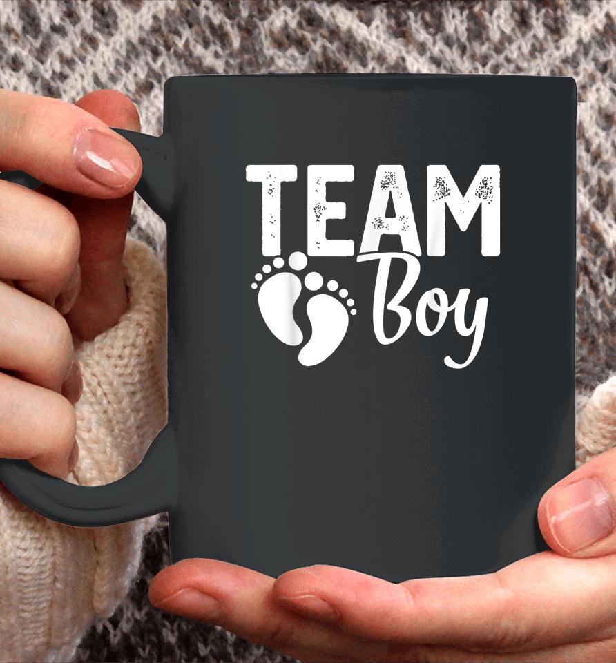 Gender Reveal Team Boy Coffee Mug