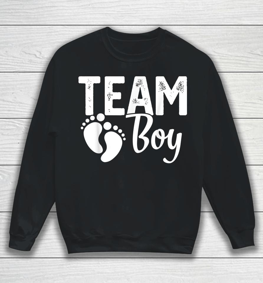 Gender Reveal Team Boy Sweatshirt
