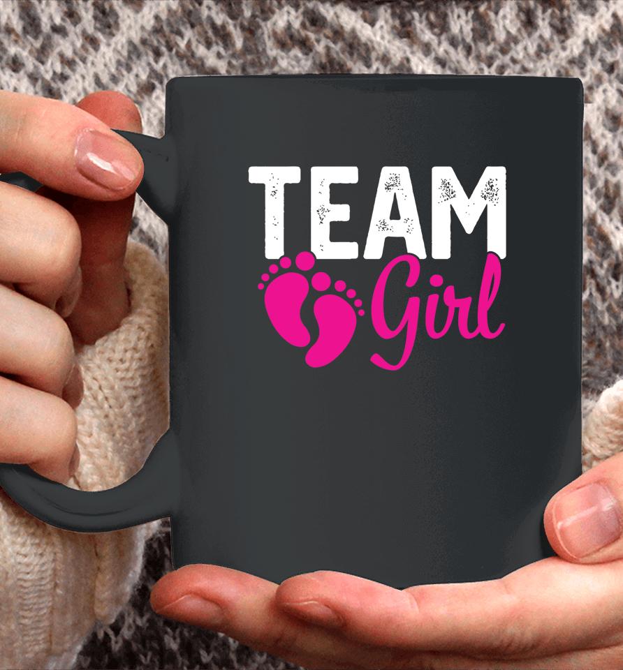 Gender Reveal Team Girl Pink Coffee Mug
