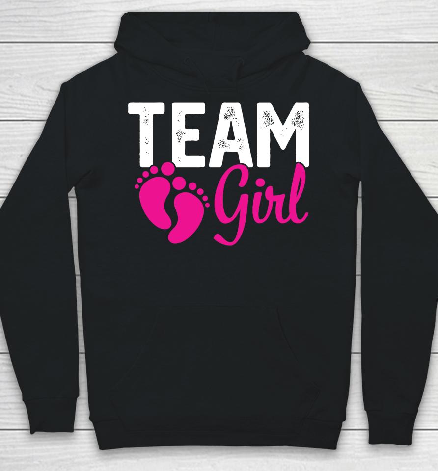 Gender Reveal Team Girl Pink Hoodie