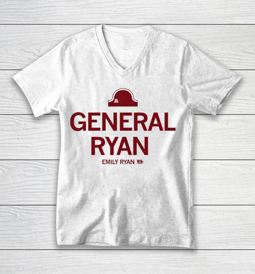 General Ryan Emily Ryan Unisex V-Neck T-Shirt