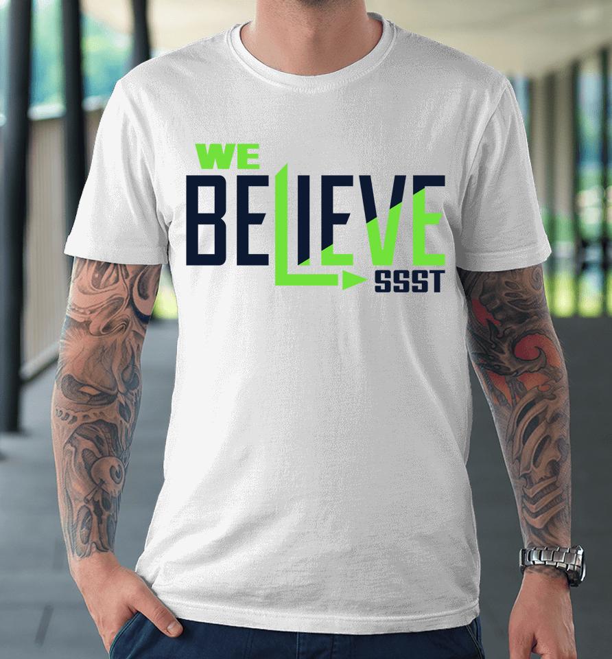 Geno Smith We Believe Ssst Premium T-Shirt