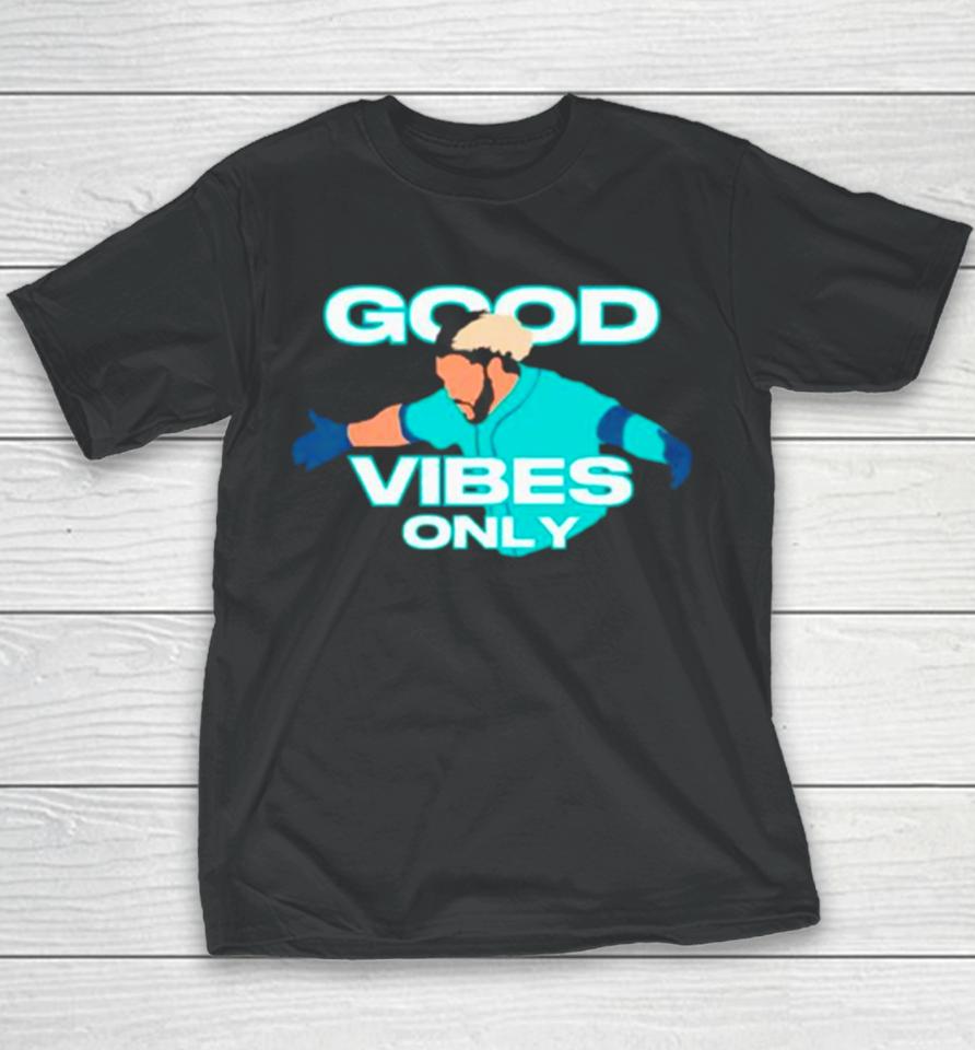 Geno Suarez Good Vibes Only Youth T-Shirt