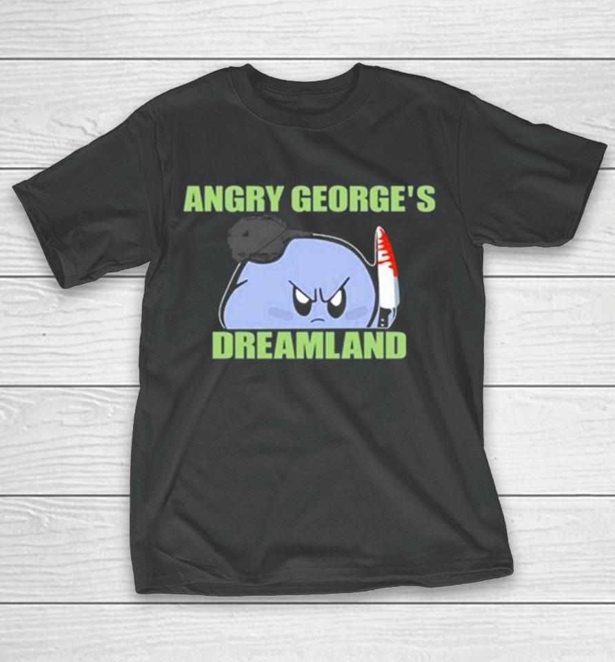 George Kirby Wearing Angry George’s Dreamland T-Shirt