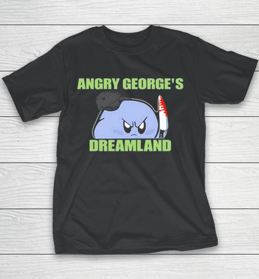 George Kirby Wearing Angry George’s Dreamland Youth T-Shirt