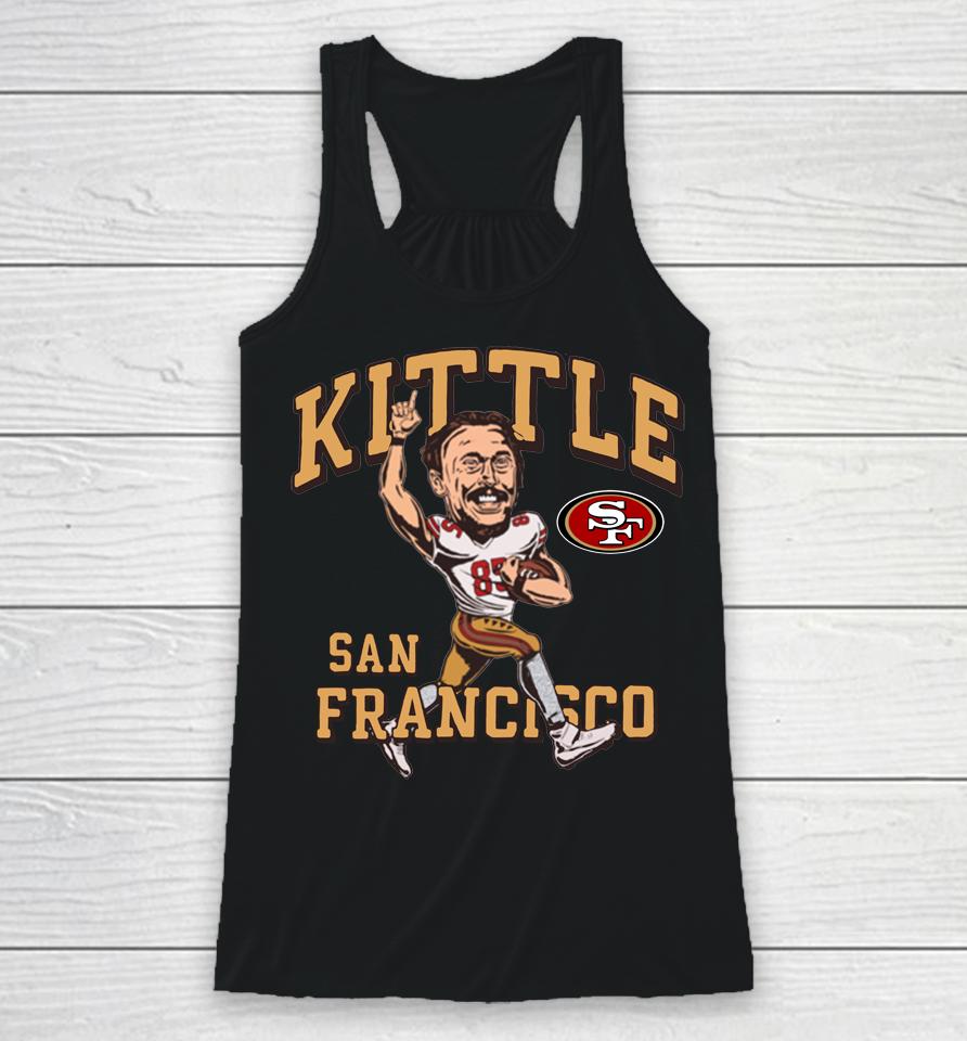 George Kittle 49Ers By Homage Racerback Tank