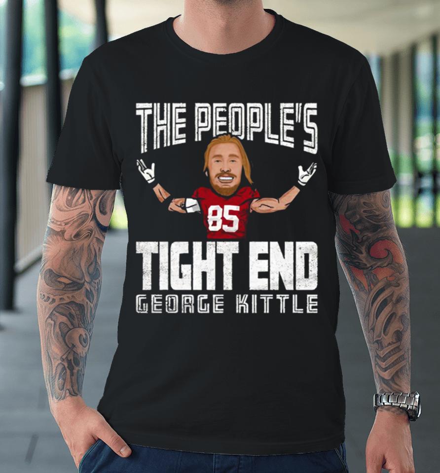 George Kittle Carton For San Francisco 49Ers Fans Premium T-Shirt