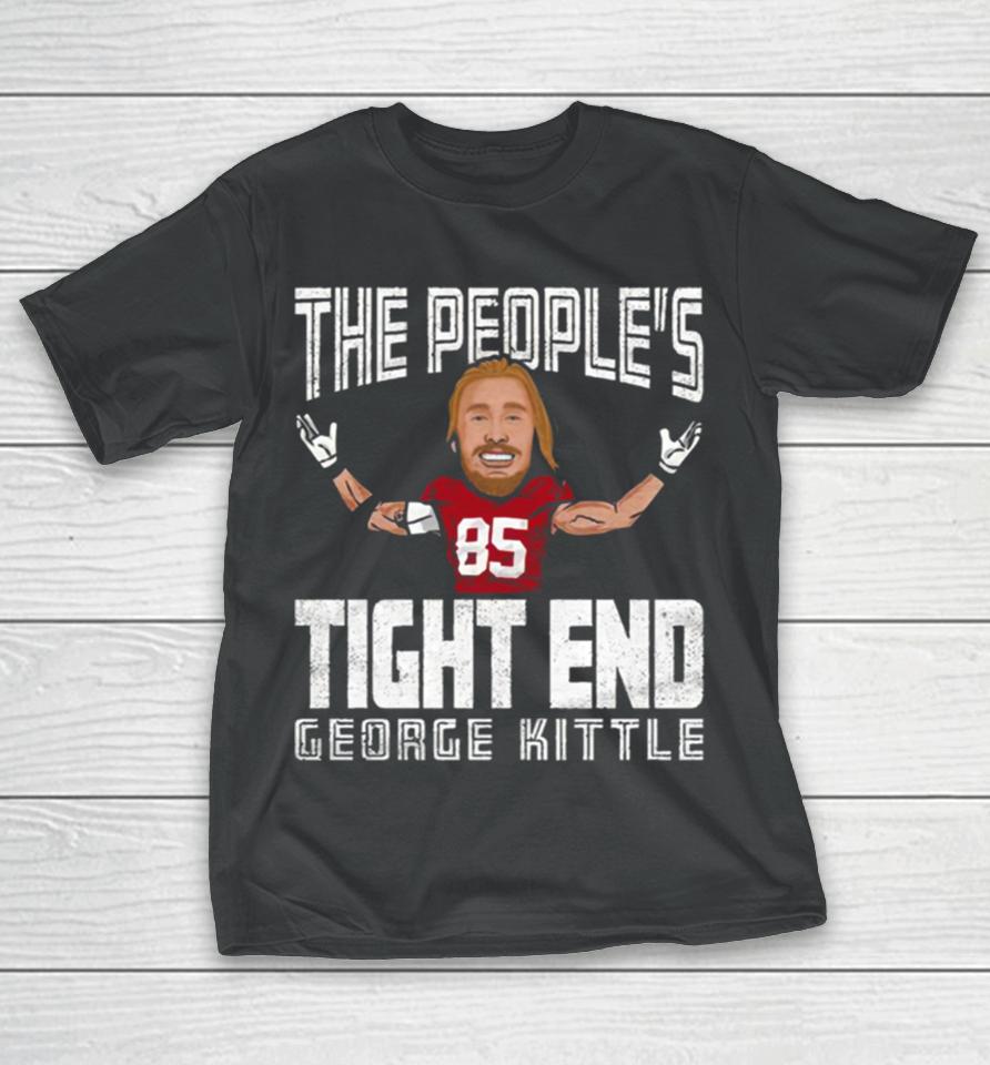 George Kittle Carton For San Francisco 49Ers Fans T-Shirt