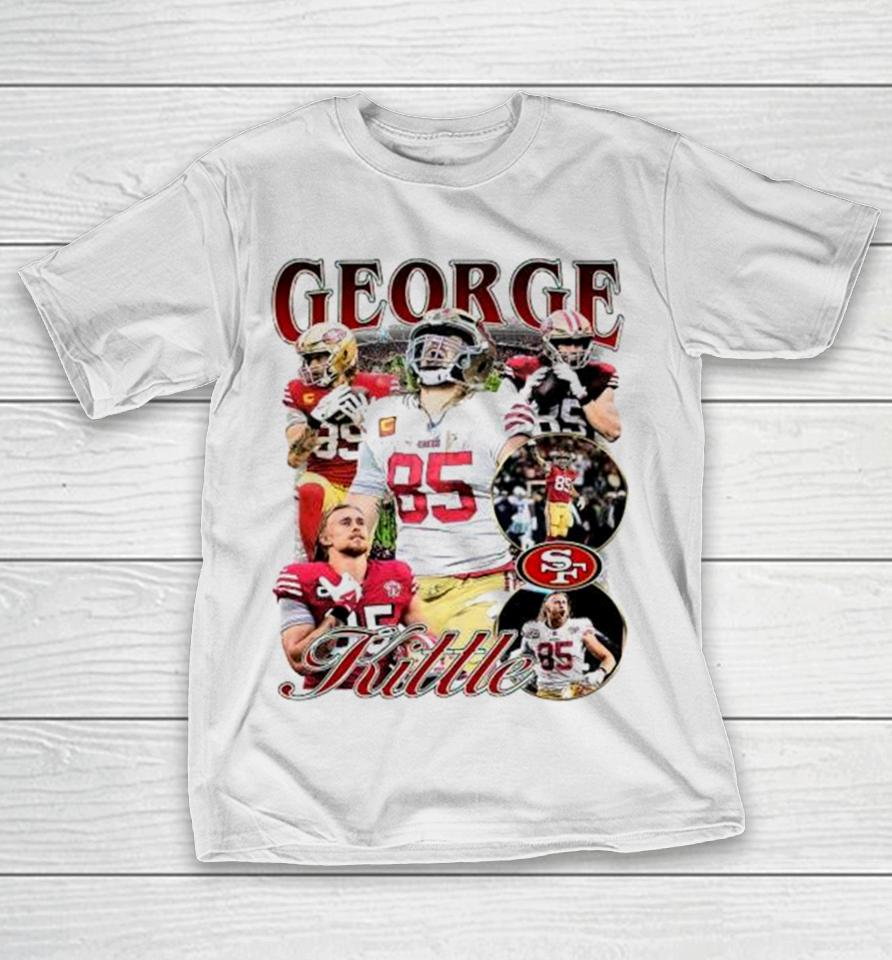 George Kittle San Francisco 49Ers Football Vintage 2023 T-Shirt