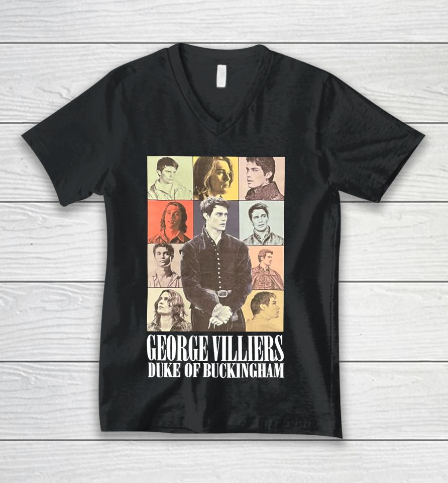 George Villiers Duke Of Buckingham Unisex V-Neck T-Shirt