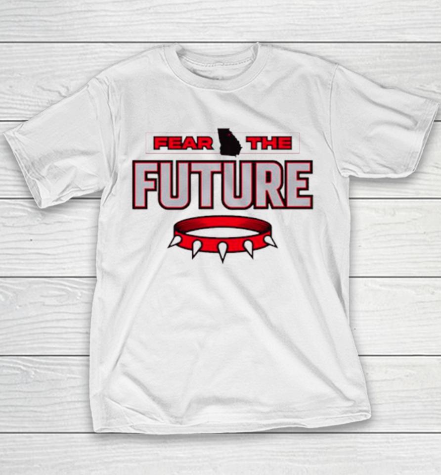Georgia Bulldogs Fear The Future Envy The Past Youth T-Shirt