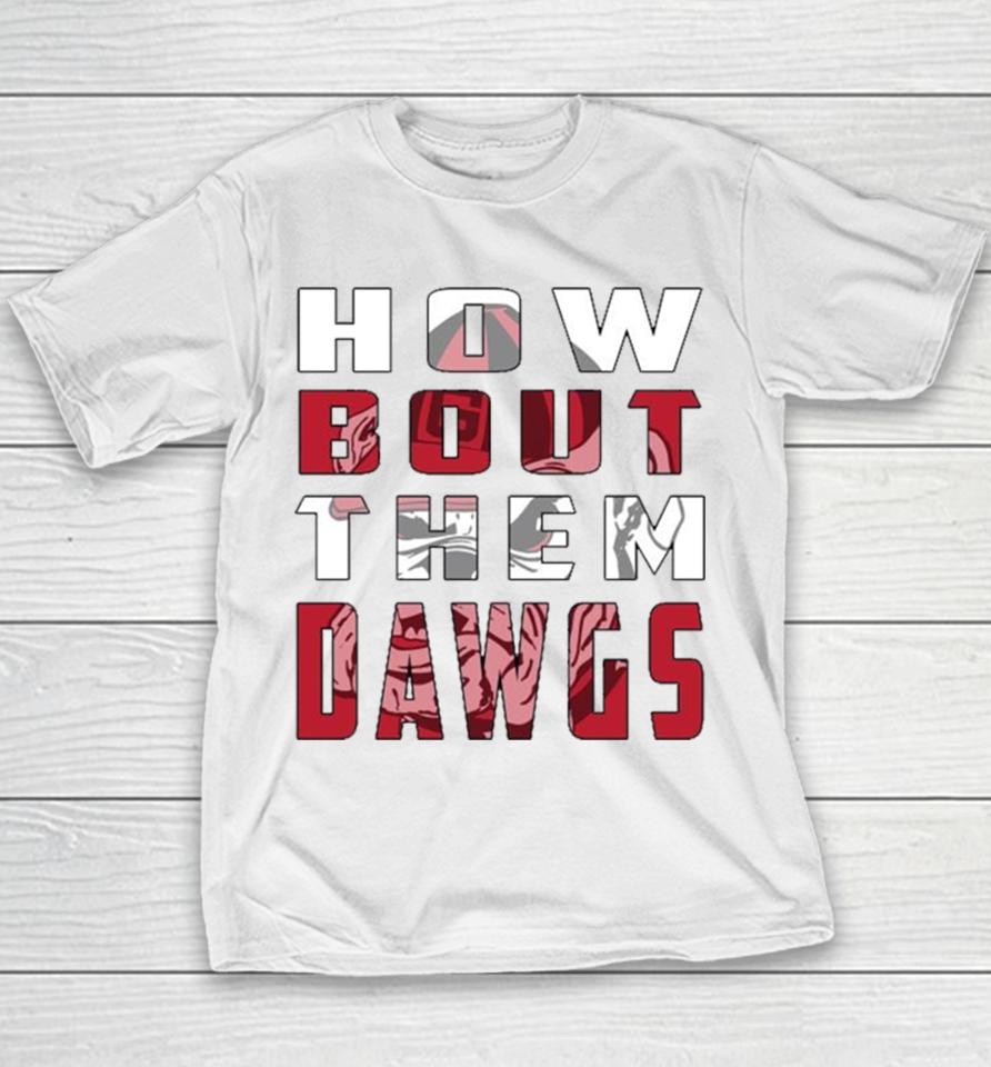 Georgia Bulldogs How Bout Them Dawgs 2023 Youth T-Shirt