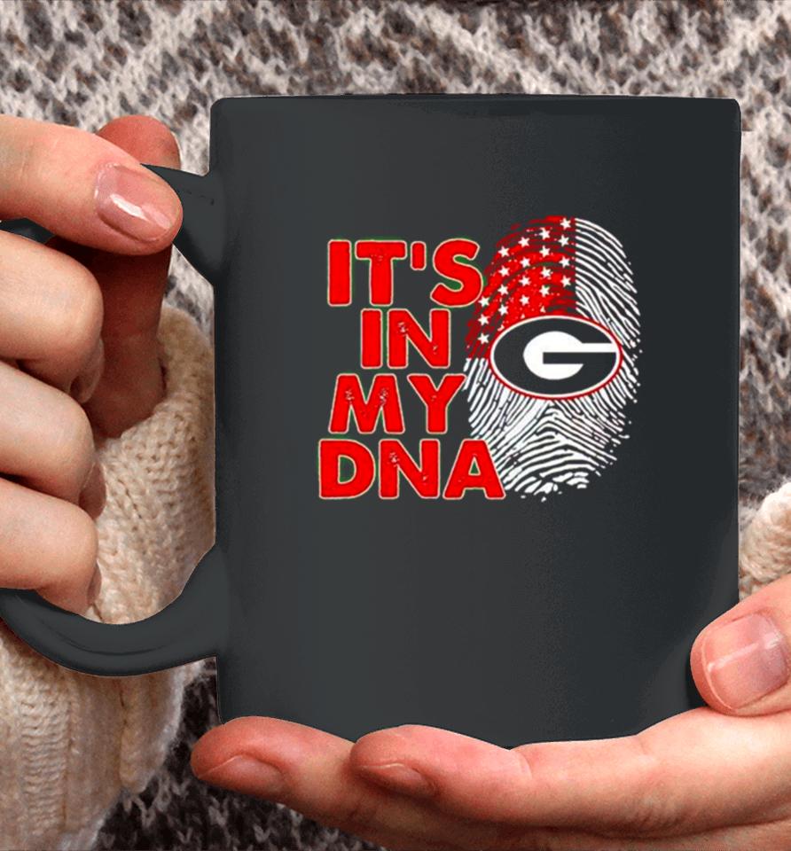 Georgia Bulldogs It’s In My Dna Fingerprint Coffee Mug