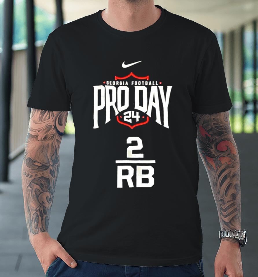 Georgia Football Pro Personalized Name And Number Premium T-Shirt
