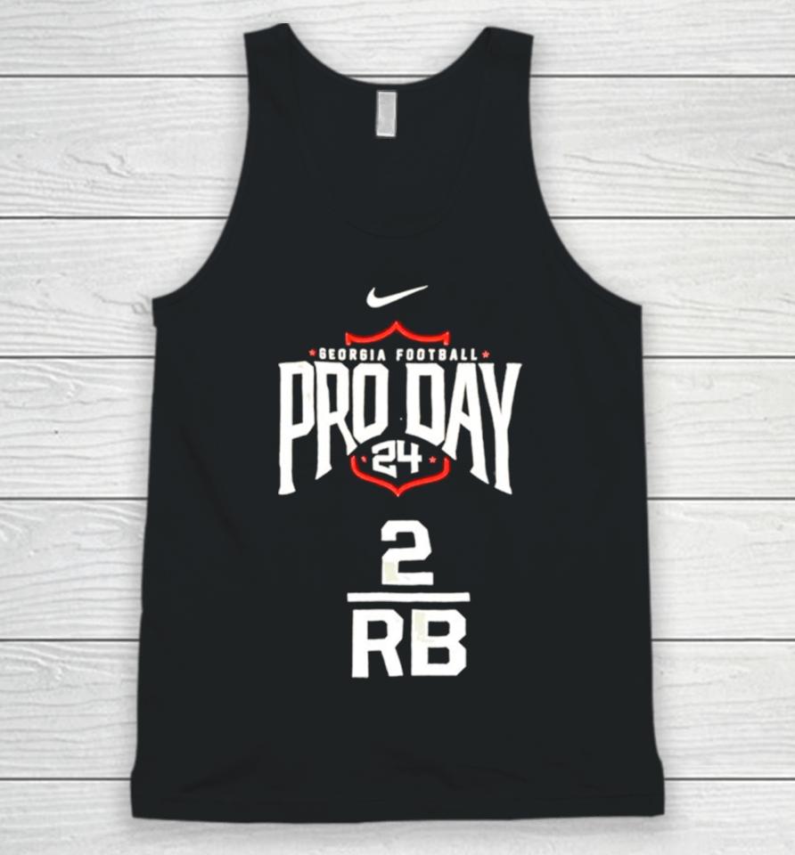 Georgia Football Pro Personalized Name And Number Unisex Tank Top