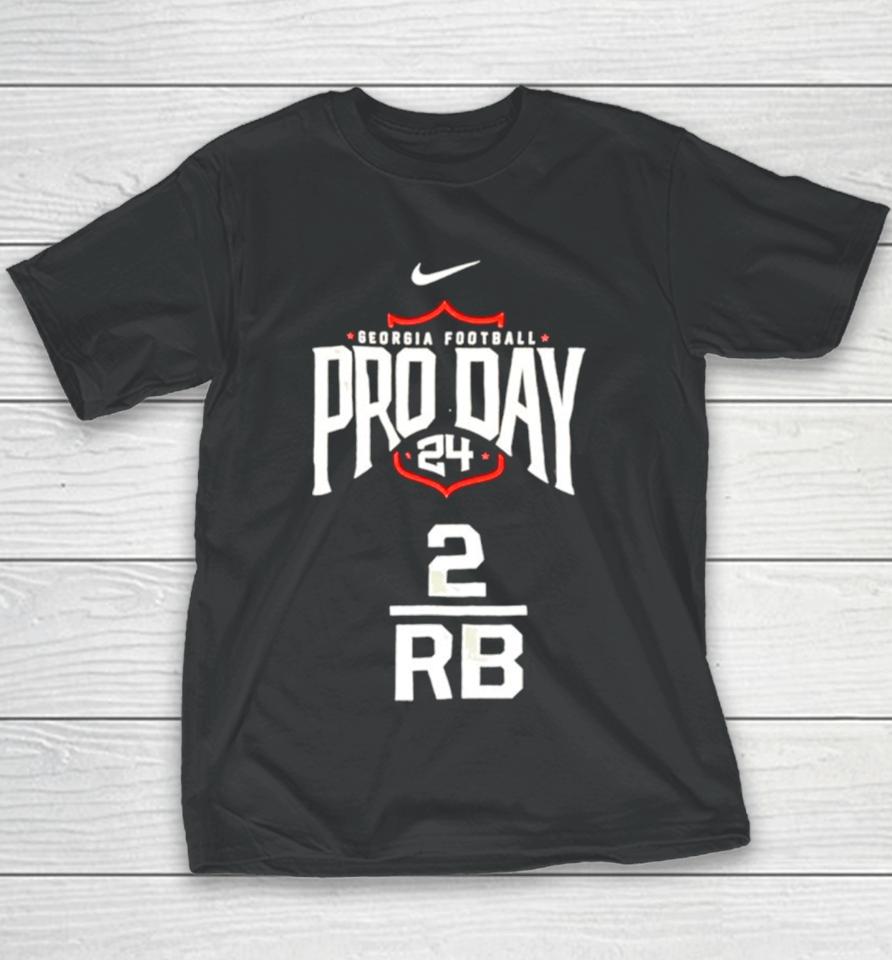 Georgia Football Pro Personalized Name And Number Youth T-Shirt