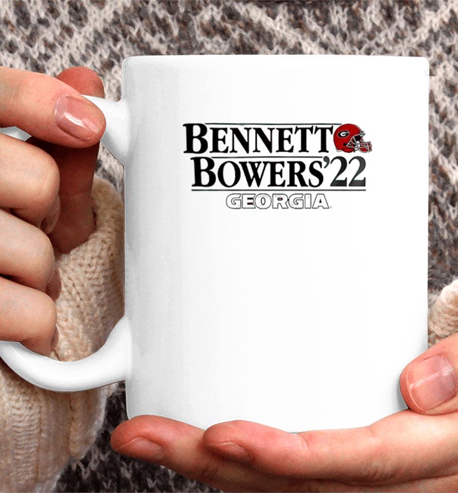 Georgia Football Stetson Bennett Iv-Brock Bowers ‘22 Coffee Mug