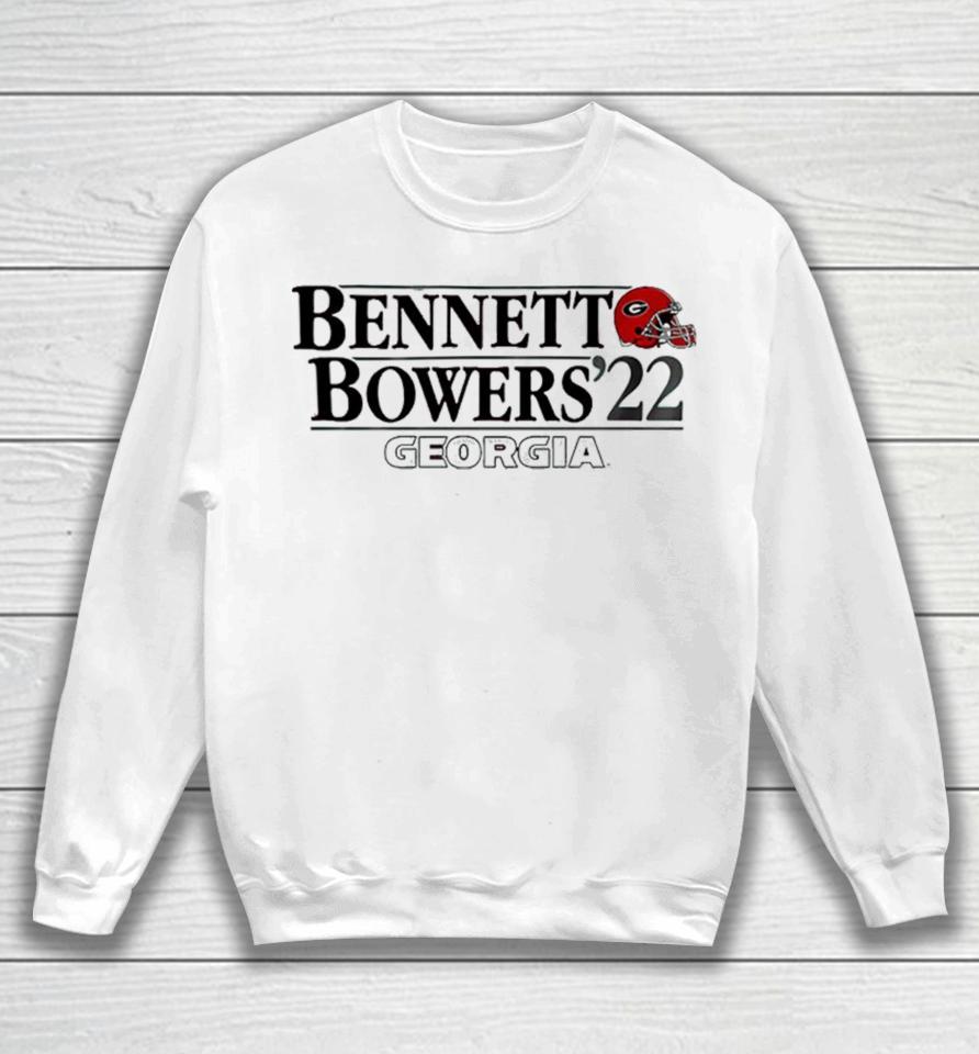 Georgia Football Stetson Bennett Iv-Brock Bowers ‘22 Sweatshirt