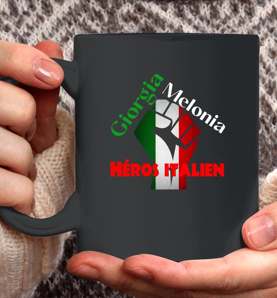 Georgia Meloni Italian Hero Coffee Mug