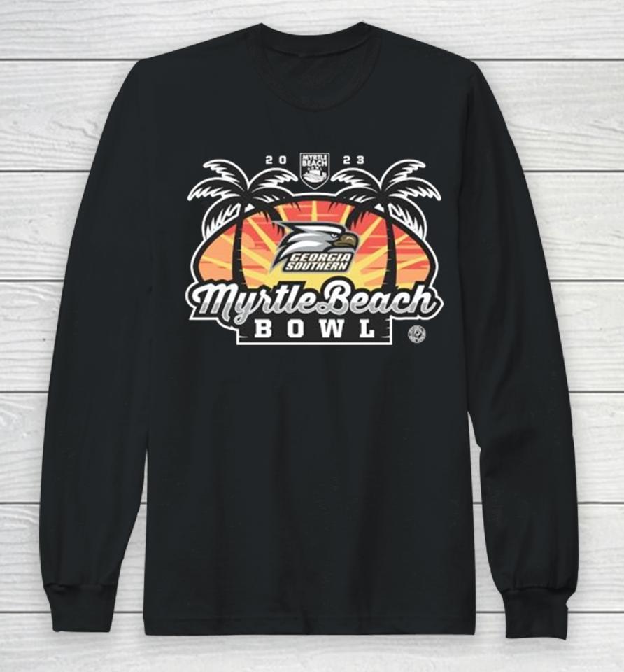 Georgia Southern Eagles Football 2023 Myrtle Beach Bowl Long Sleeve T-Shirt