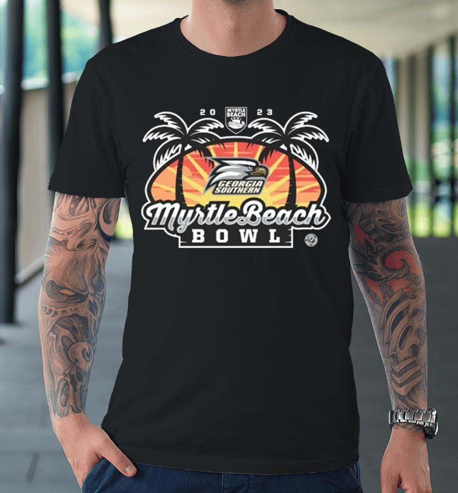Georgia Southern Eagles Football 2023 Myrtle Beach Bowl Premium T-Shirt