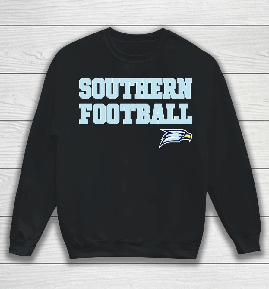 Georgia Southern Eagles Straight Southern Football Sweatshirt