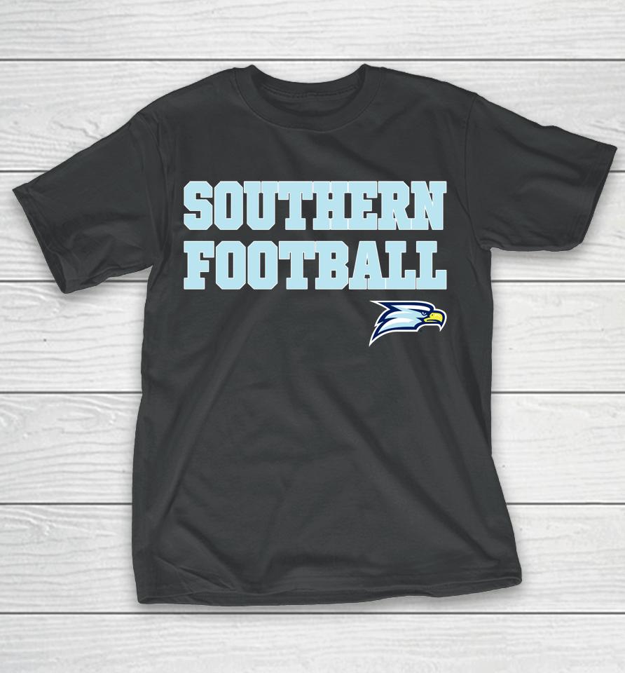 Georgia Southern Eagles Straight Southern Football T-Shirt