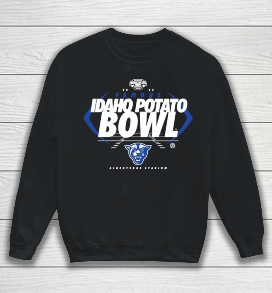 Georgia State Panthers 2023 Famous Idaho Potato Bowl Albertsons Stadium Sweatshirt
