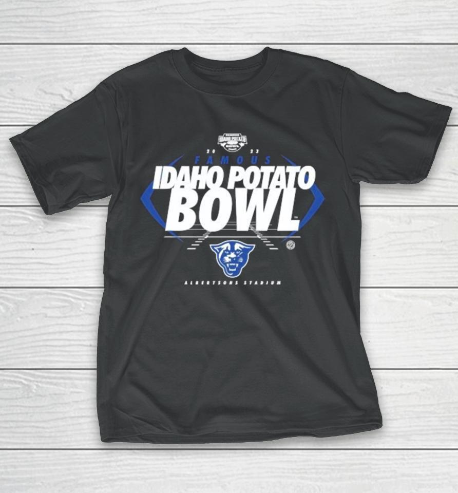 Georgia State Panthers 2023 Famous Idaho Potato Bowl Albertsons Stadium T-Shirt