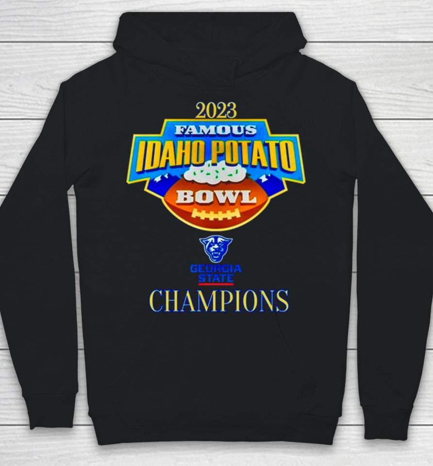Georgia State Panthers 2023 Famous Idaho Potato Bowl Champions Hoodie