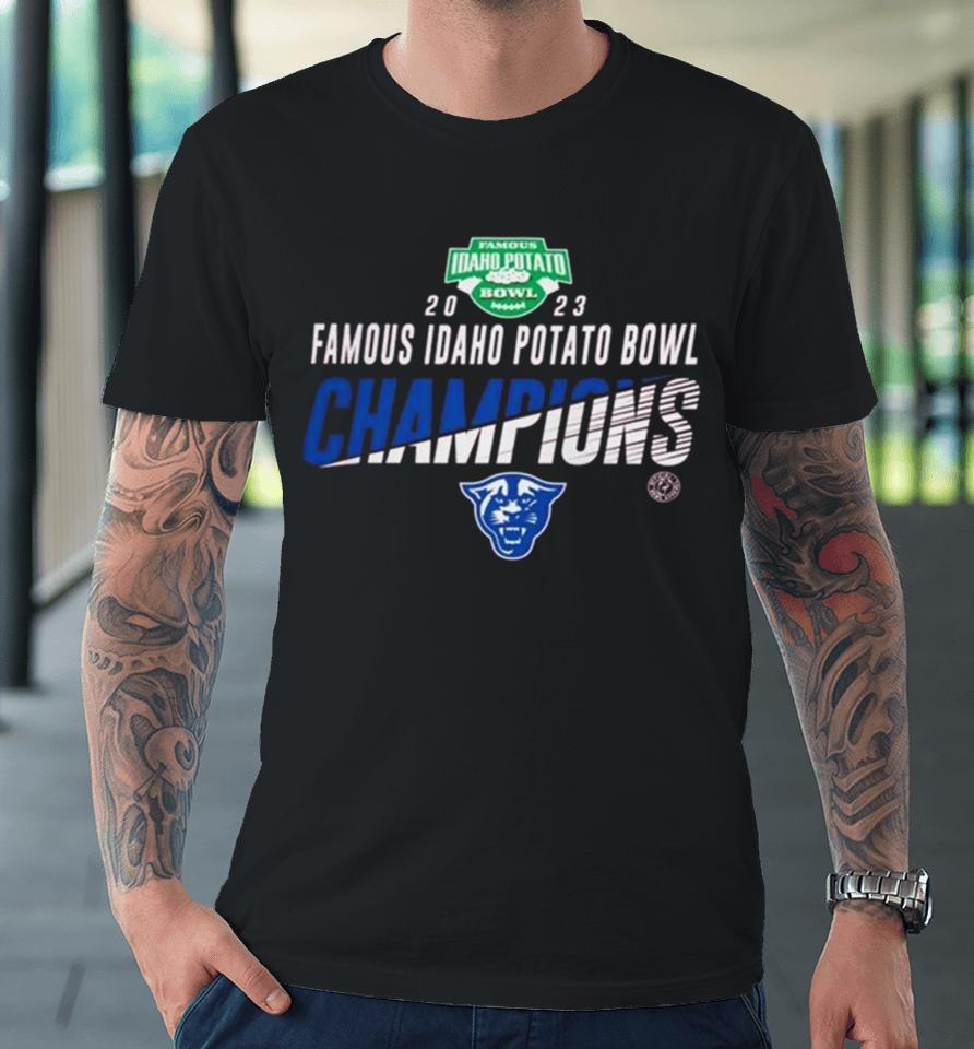 Georgia State Panthers Champions 2023 Famous Idaho Potato Bowl Premium T-Shirt
