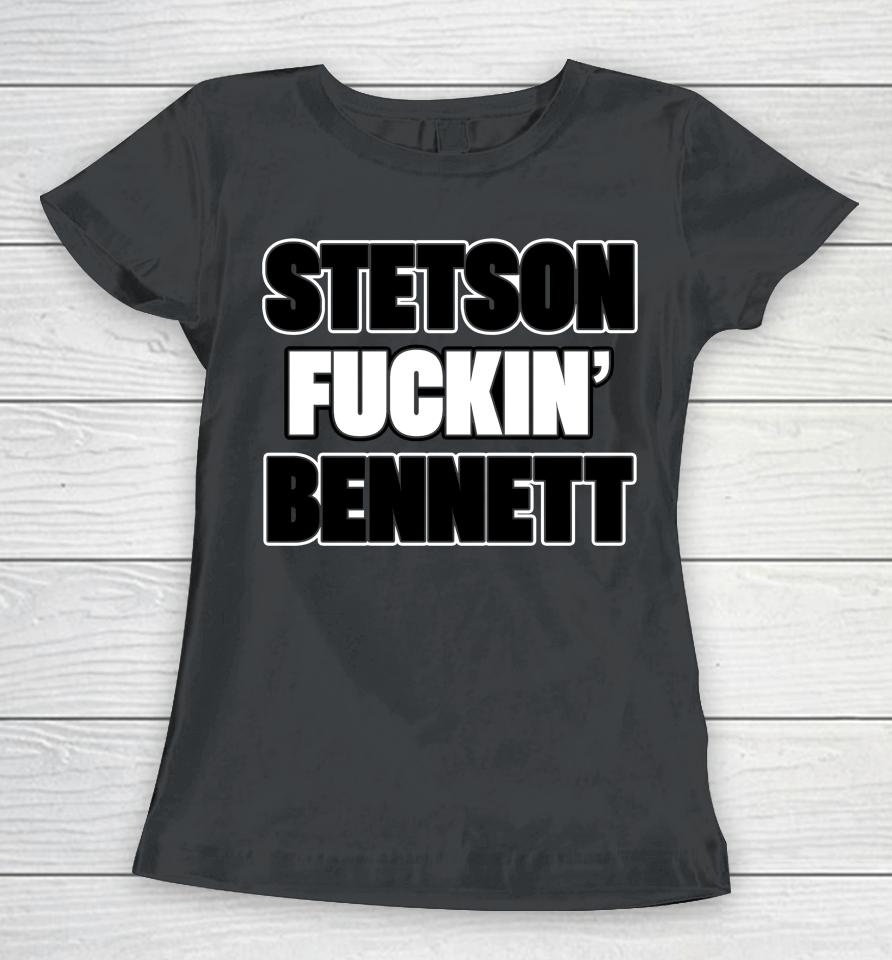 Georgia Stetson Fuckin Bennett Radi Nabulsi Wise Dawg Women T-Shirt