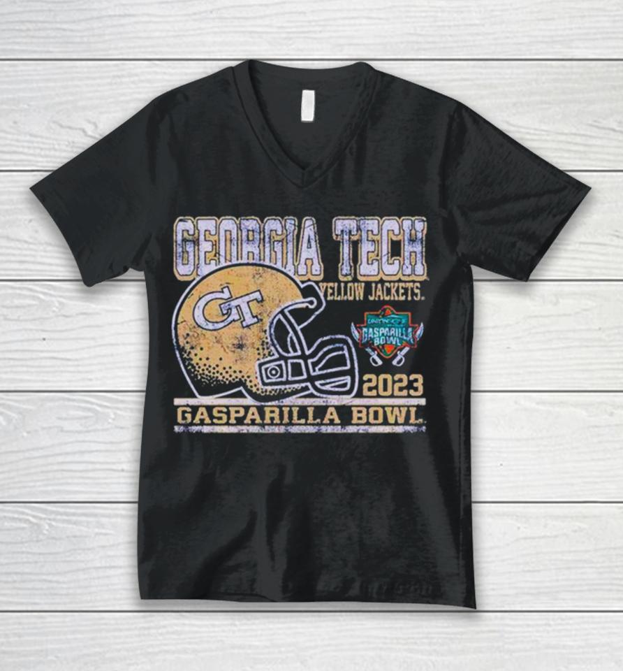 Georgia Tech Yellow Jackets 2023 Bowl Bound Classic Unisex V-Neck T-Shirt