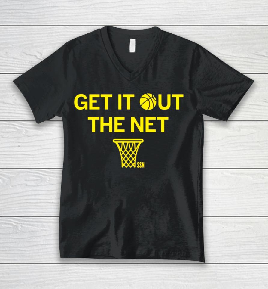 Get It Out The Net Unisex V-Neck T-Shirt