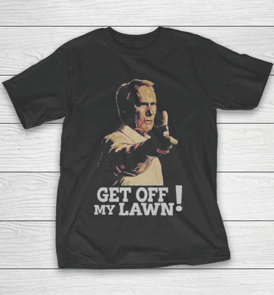 Get Off My Lawn Vintage Youth T-Shirt