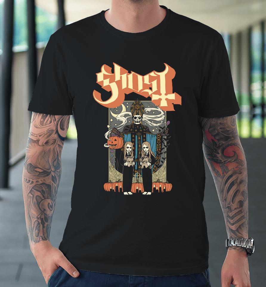 Ghost – Halloween Twins Premium T-Shirt