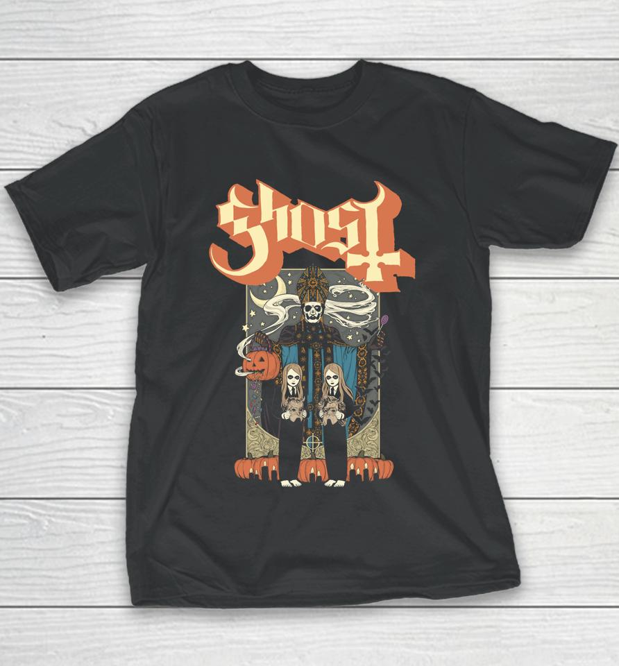 Ghost – Halloween Twins Youth T-Shirt