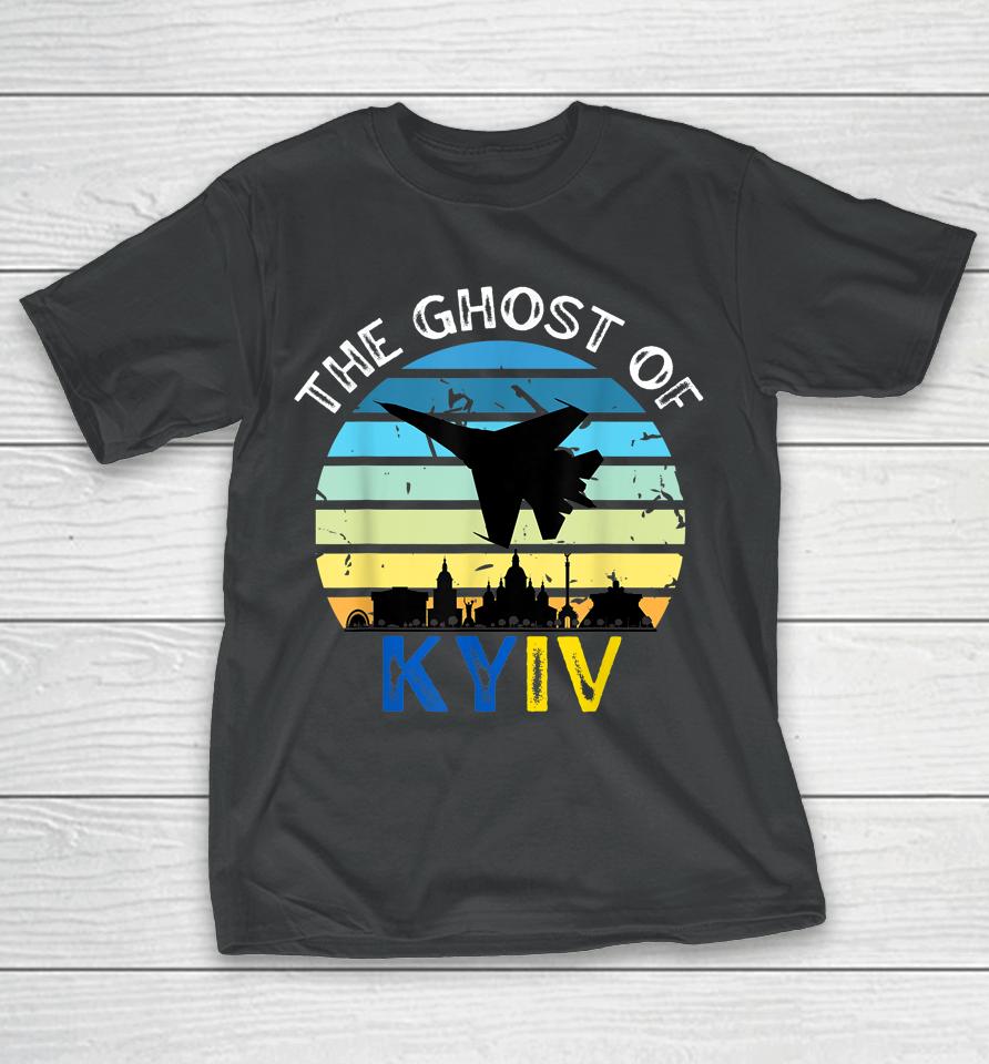 Ghost Of Kyiv Retro T-Shirt