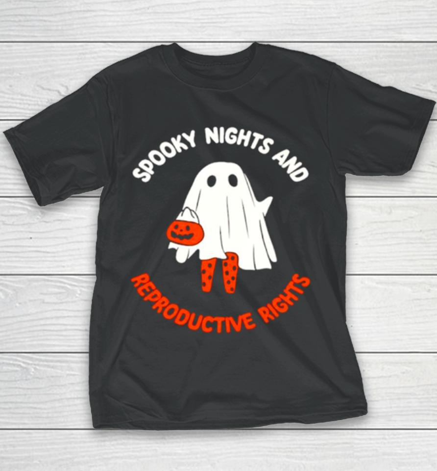 Ghost Spooky Nights And Reproductive Rights Youth T-Shirt