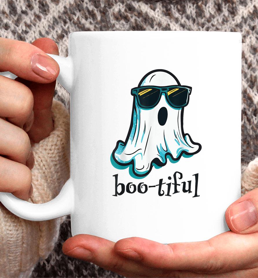 Ghost With Sunglasses - Boo-Tiful Halloween Coffee Mug