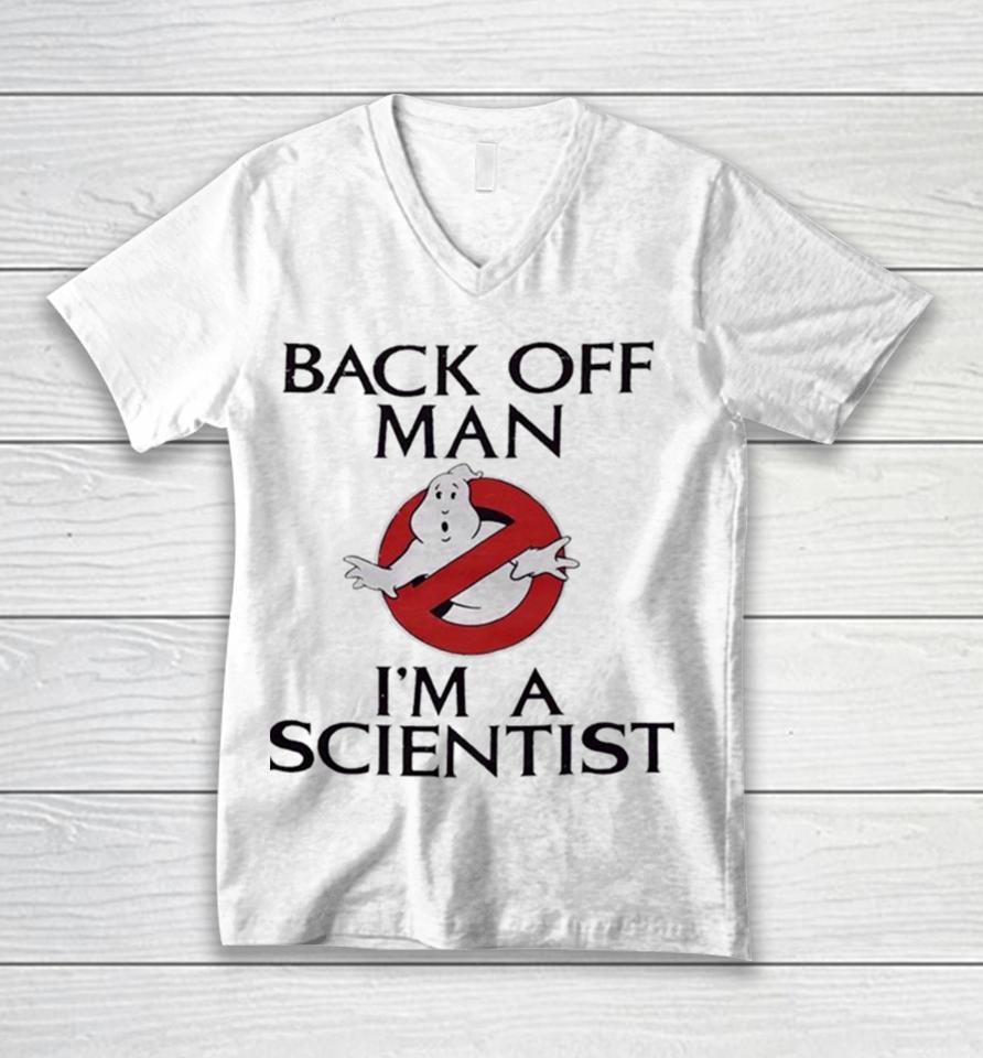 Ghostbusters Back Off Man I’m A Scientist Unisex V-Neck T-Shirt