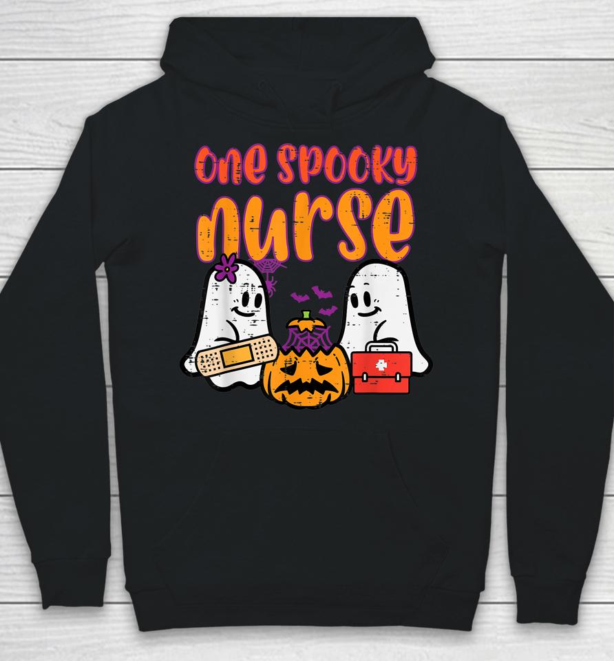 Ghosts One Spooky Nurse Halloween Hoodie