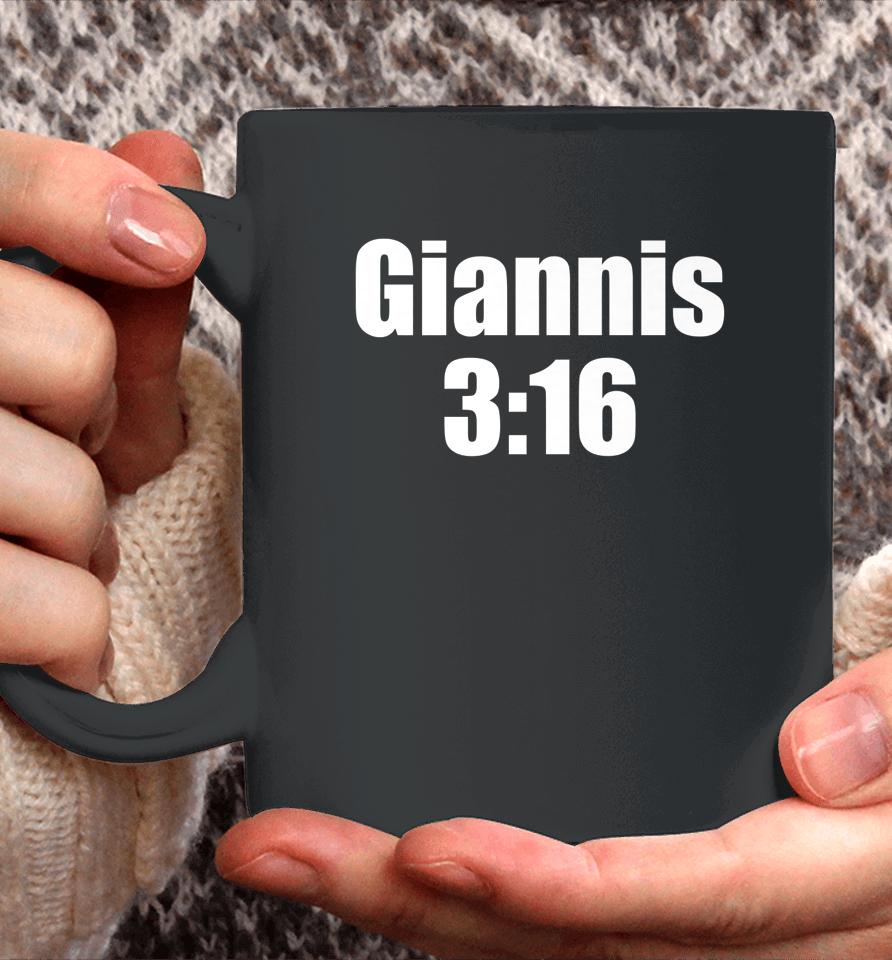 Giannis 3:16 Coffee Mug