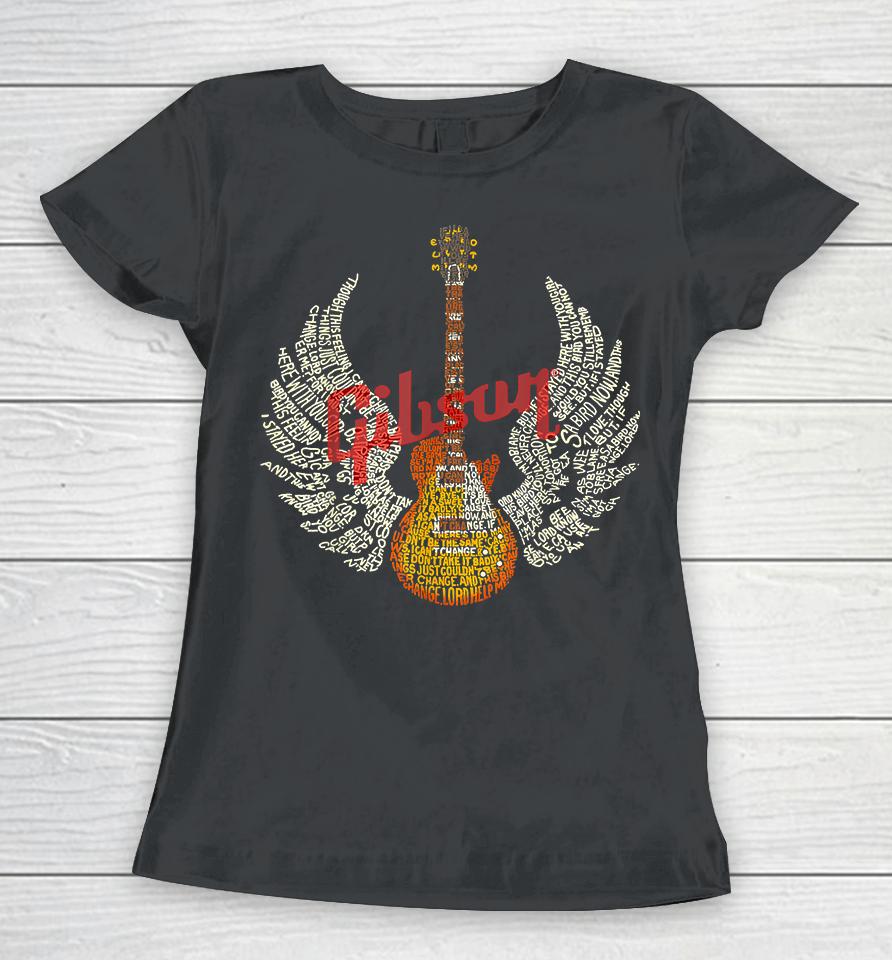 Gibsons Guitar Women T-Shirt
