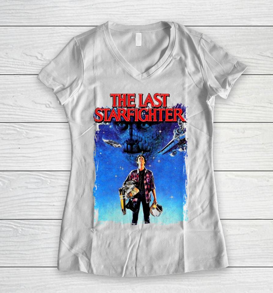 Gifts Idea The Last Starfighter Gift For Birthday Women V-Neck T-Shirt