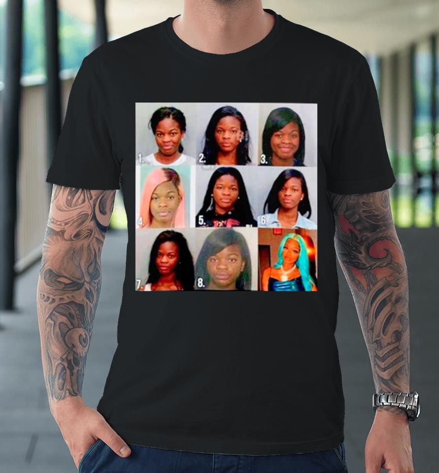 Girl Jt Mugshot Premium T-Shirt