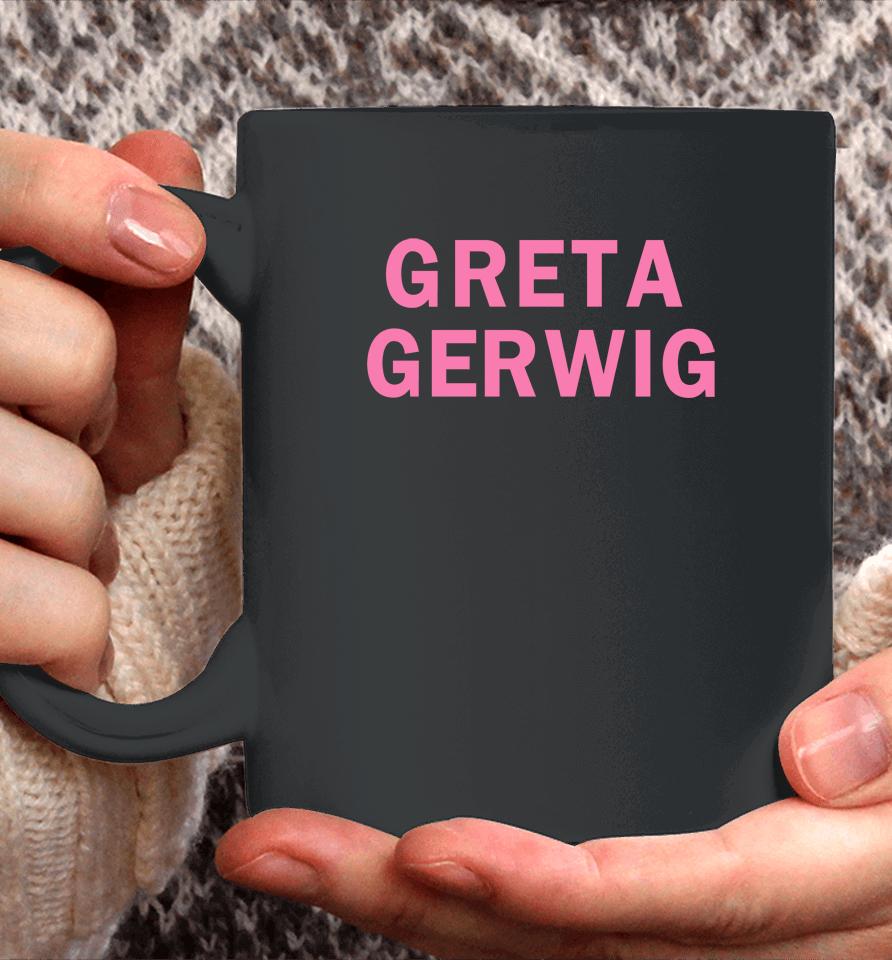 Girls On Tops Greta Gerwig Coffee Mug