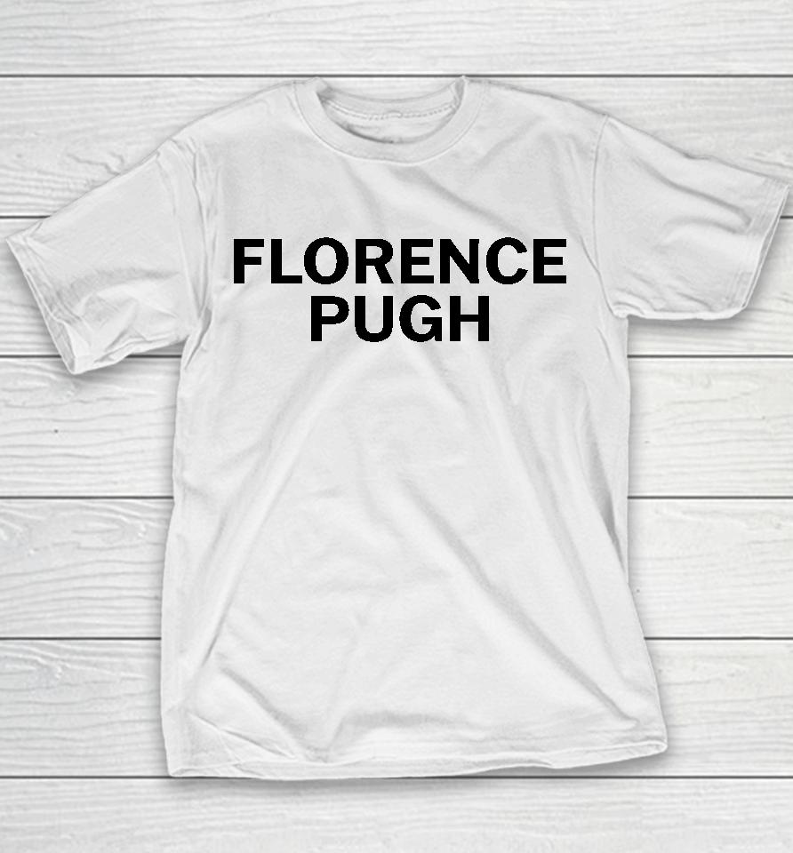 Girls On Tops Merch Florence Pugh Youth T-Shirt